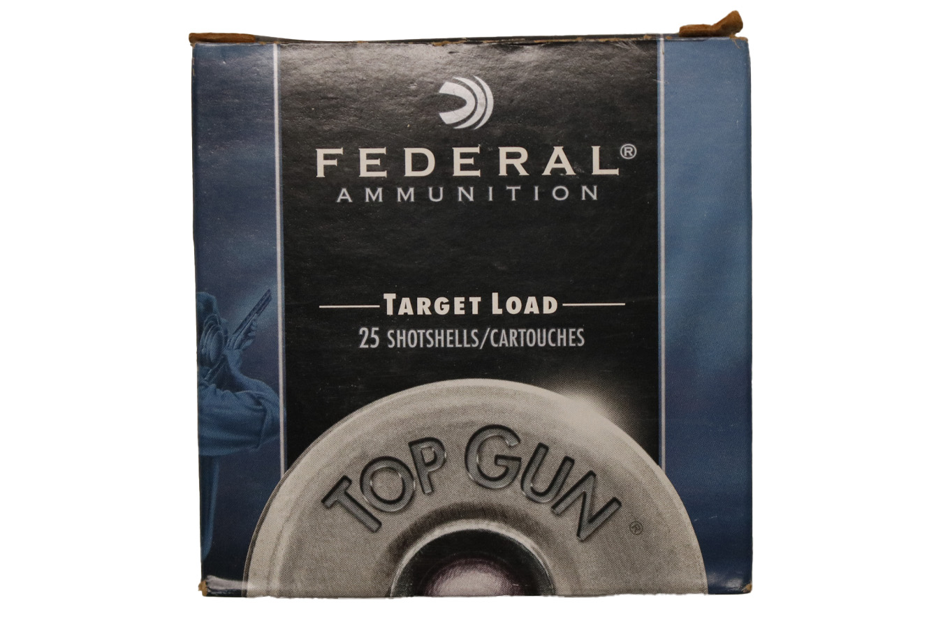 FEDERAL AMMUNITION 12 Gauge 2 3/4in 8 Shot Top Gun Target Police Trade Ammo 25/Box